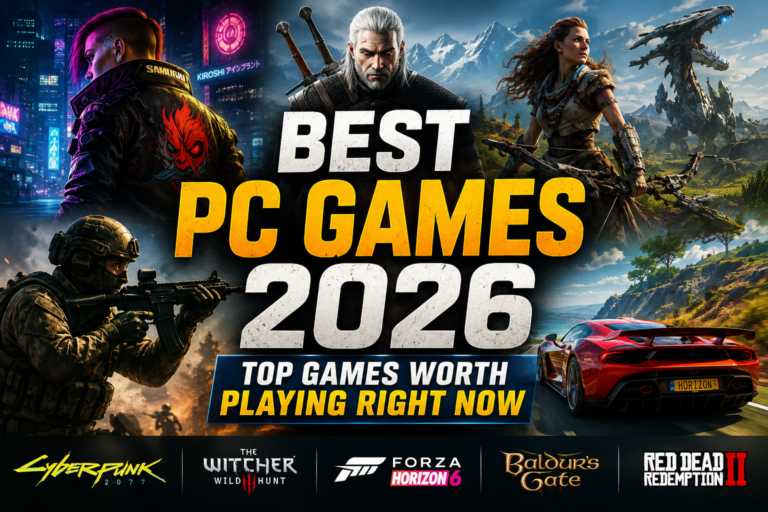 Best PC Games 2026: Top Games Worth Playing Right Now
