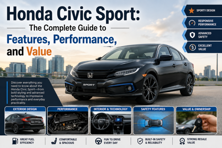 Honda Civic Sport: The Complete Guide to Features, Performance, and Value