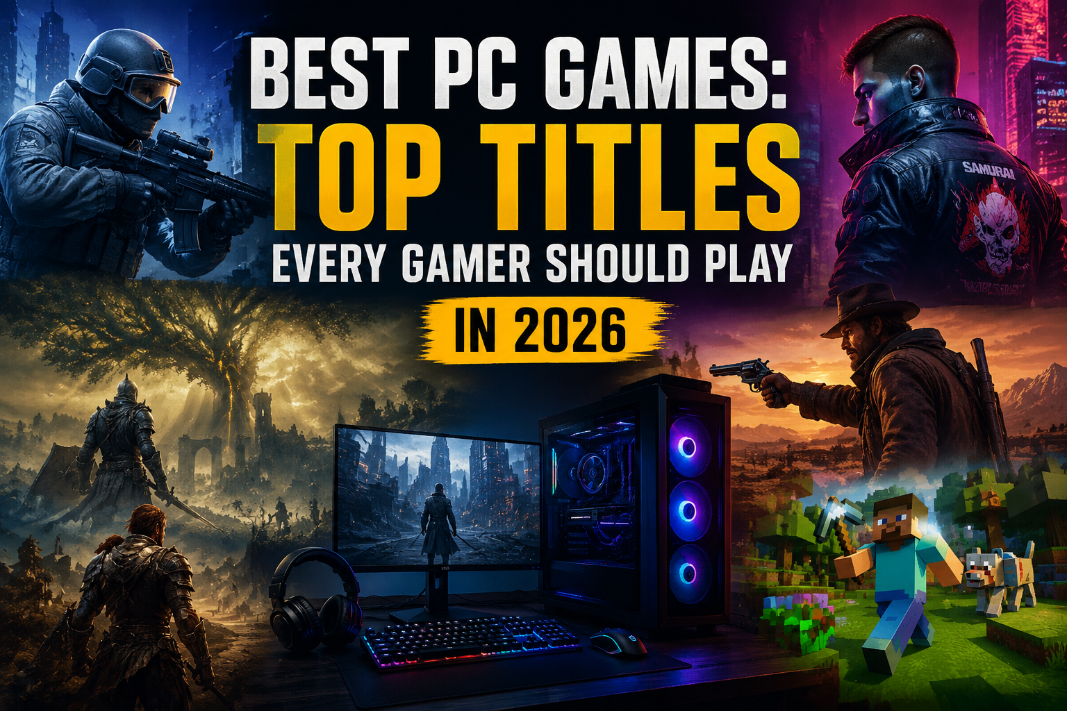 Best PC Games: Top Titles Every Gamer Should Play in 2026