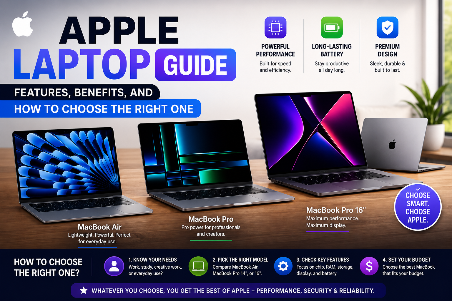 Apple Laptop Guide: Features, Benefits, and How to Choose the Right One