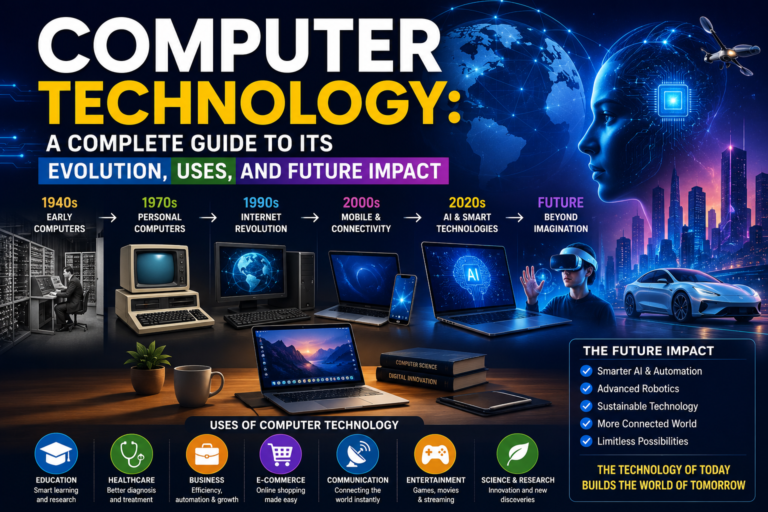 Computer Technology: A Complete Guide to Its Evolution, Uses, and Future Impact