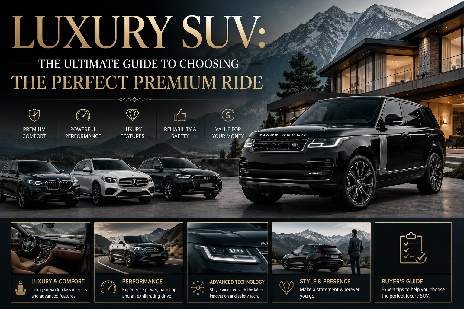 Luxury SUV: The Ultimate Guide to Choosing the Perfect Premium Ride