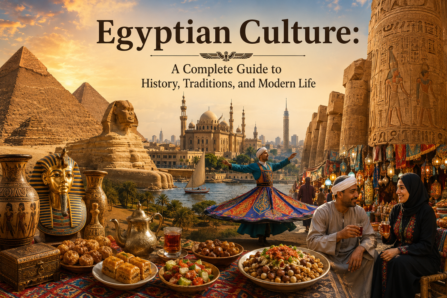Egyptian Culture: A Complete Guide to History, Traditions, and Modern Life