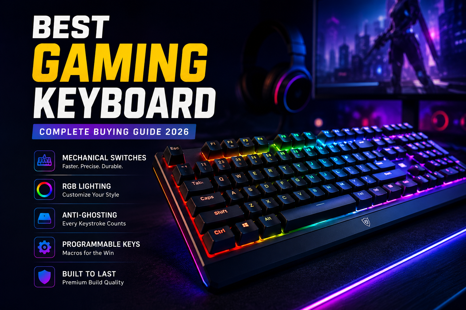Best Gaming Keyboard: The Complete Guide to Choosing the Right One