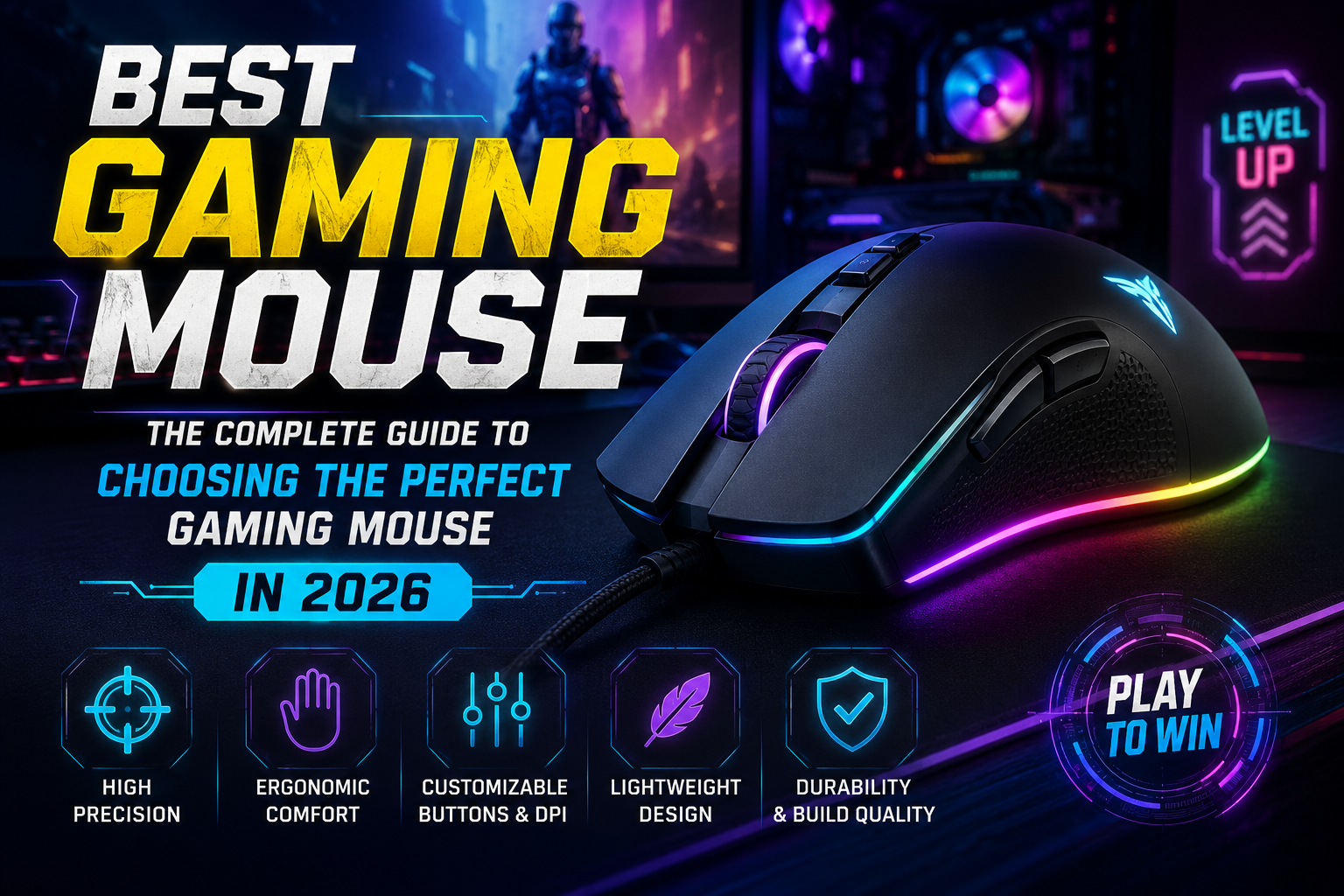 Best Gaming Mouse: The Complete Guide to Choosing the Perfect Gaming Mouse in 2026