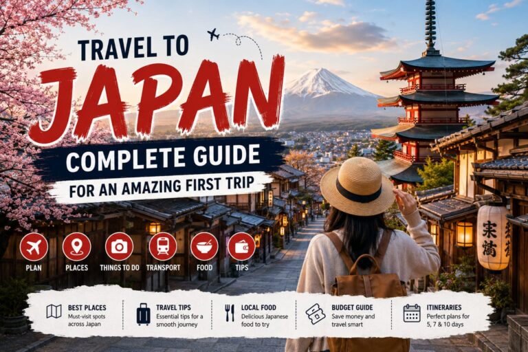 Travel to Japan: Complete Guide for an Amazing First Trip