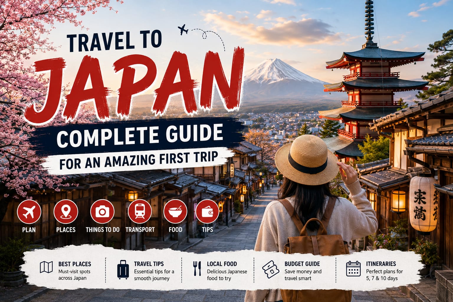 Travel to Japan: Complete Guide for an Amazing First Trip