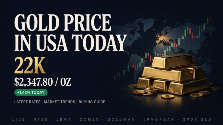 Gold Price in USA Today 22K: Latest Rates, Market Trends & Buying Guide