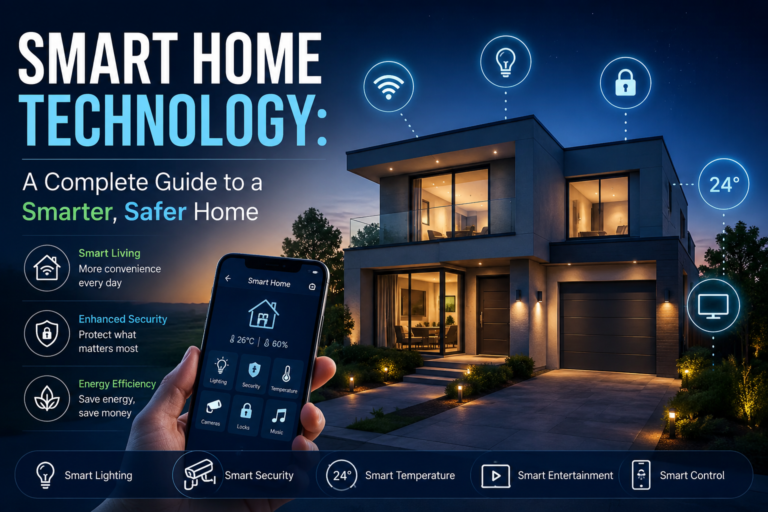 Smart Home Technology: A Complete Guide to a Smarter, Safer Home