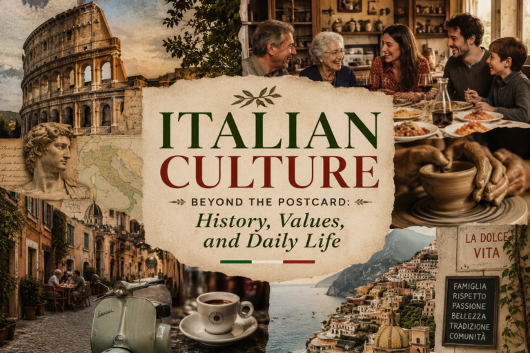 italian culture beyond the postcard: history, values, and daily life
