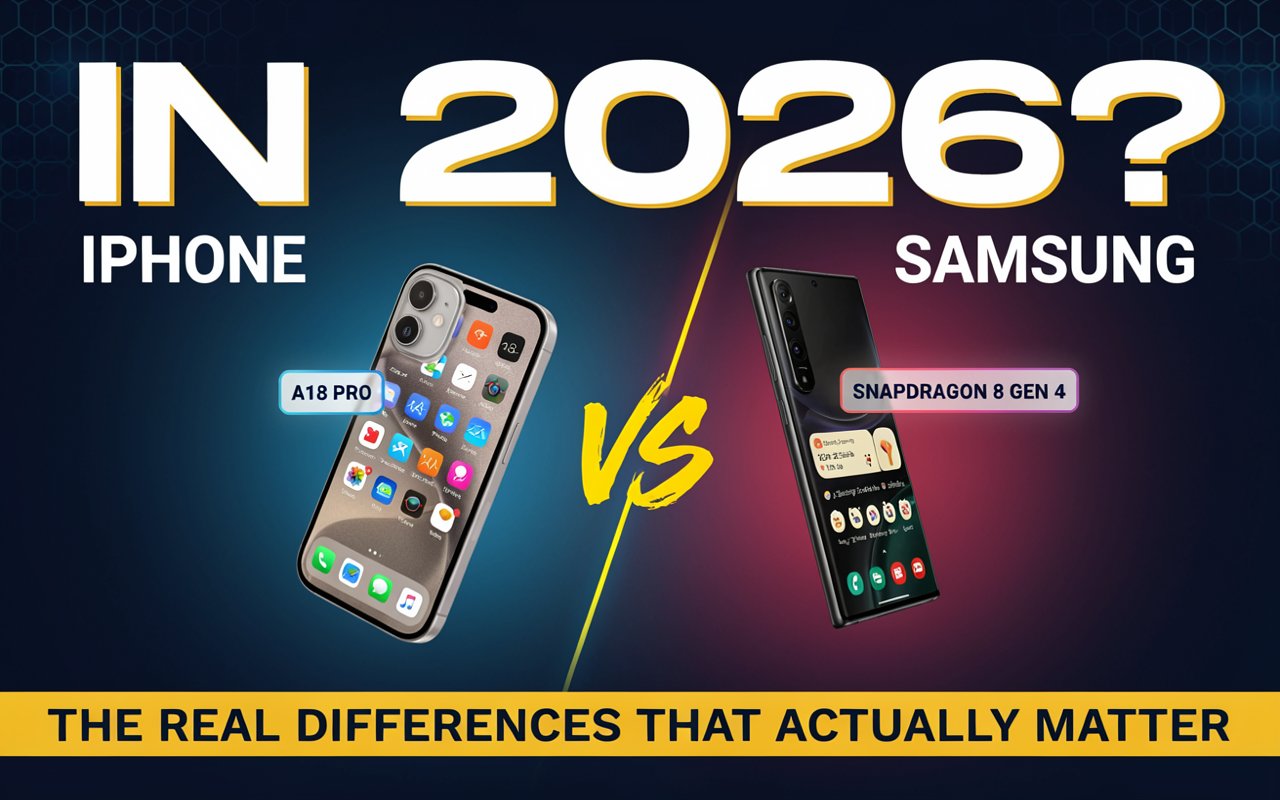 iPhone or Samsung in 2026? The Real Differences That Actually Matter