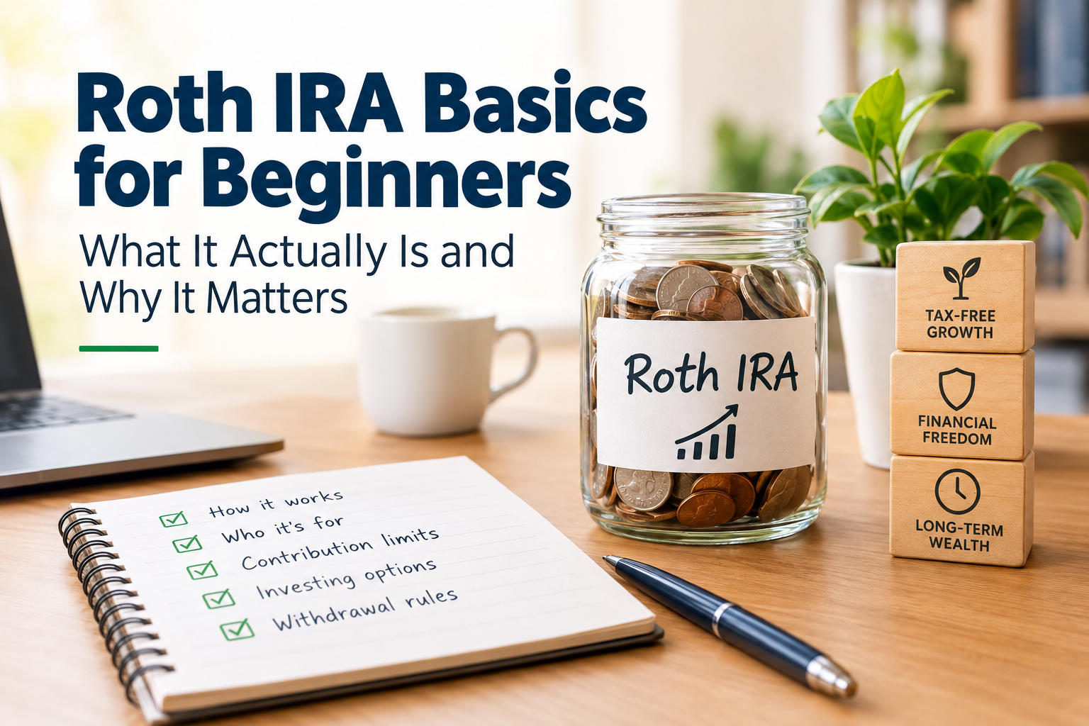 Roth IRA Basics for Beginners: What It Actually Is and Why It Matters