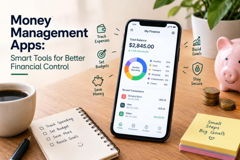 Money Management Apps: Smart Tools for Better Financial Control